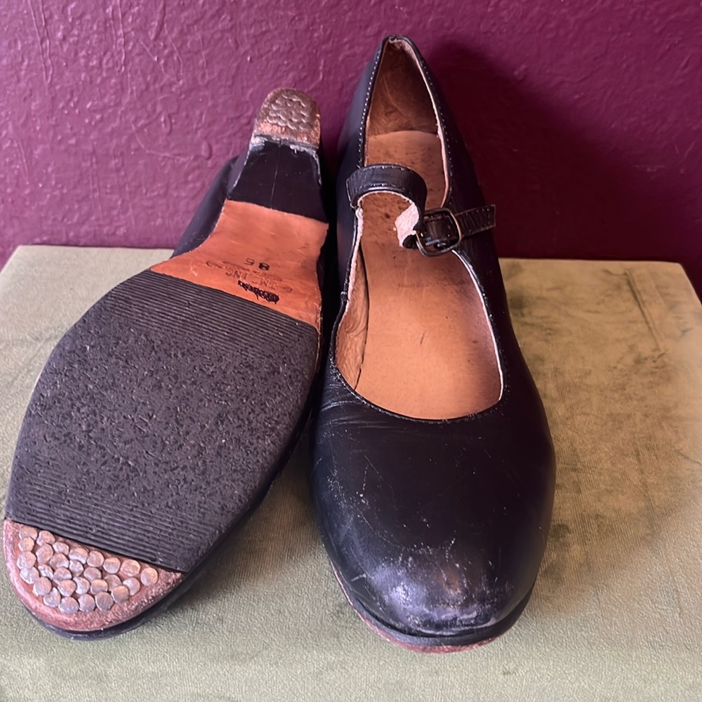 Mexican flamenco Folkloric sz 8 dance shoes